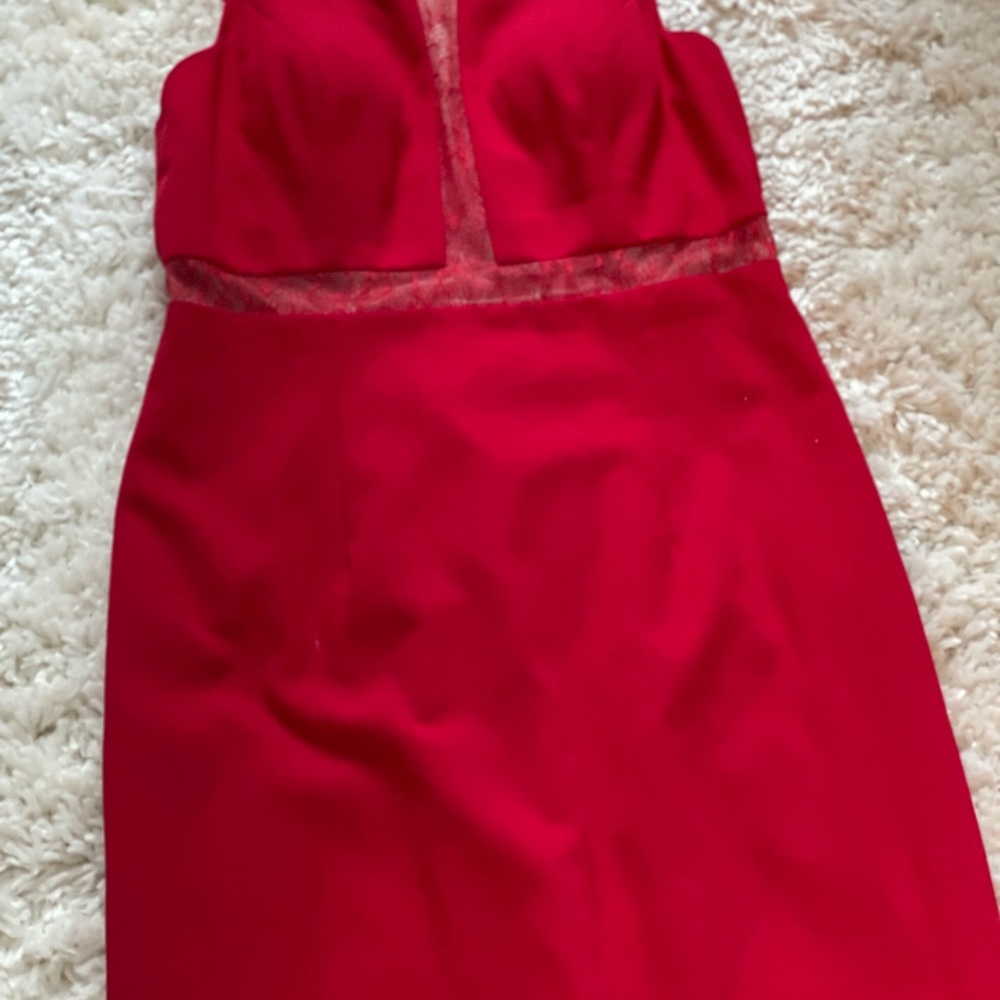 Beautiful formal red dress